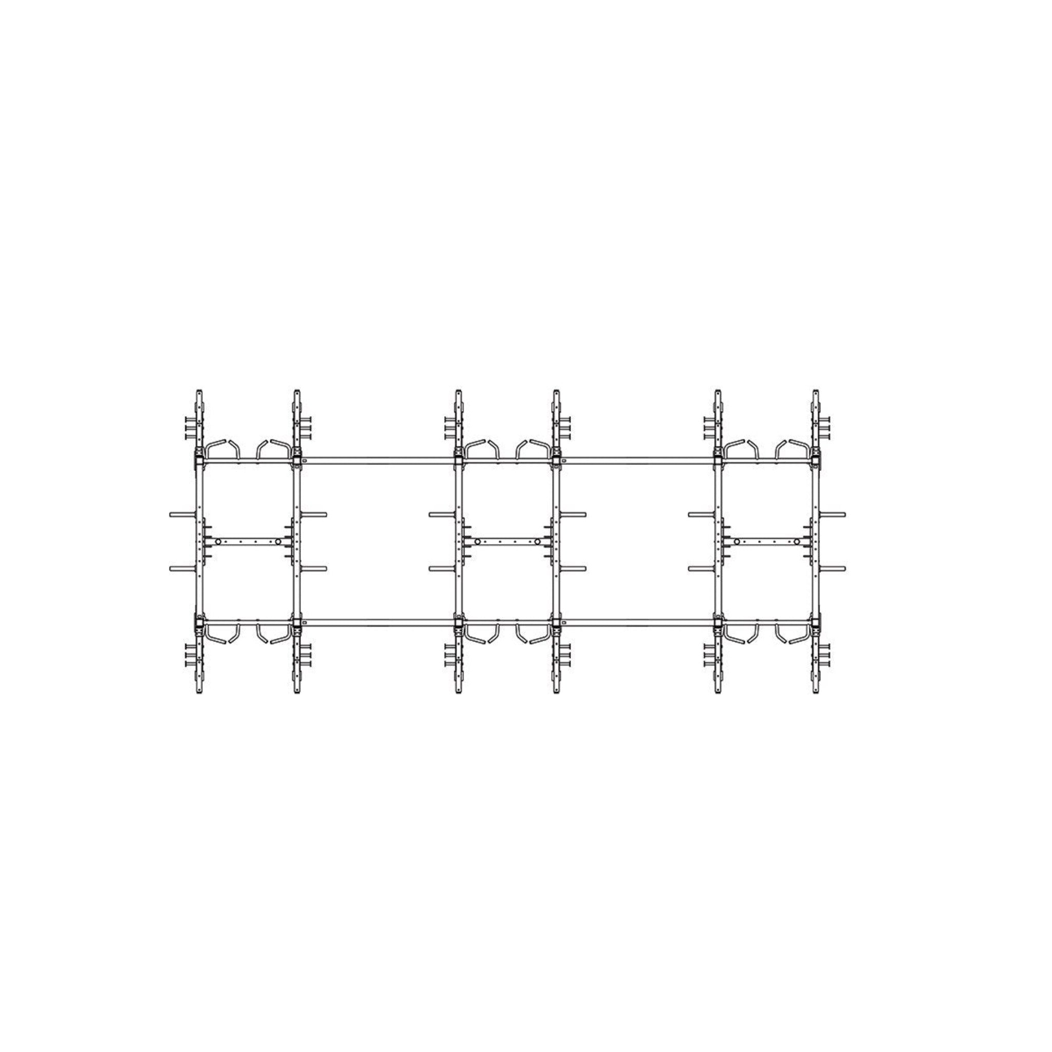 24 X 6 Foot Siege Storage Rack